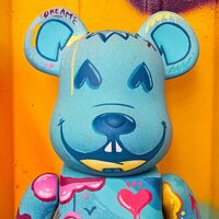 Custom Bearbrick 400% by Topo "Into the Deep" - Thumbnail 3