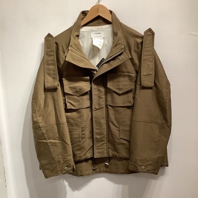 Soumo khaki military short JKT