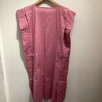 issey Miyake pink side pleats tunic dress 70-80 - Thumbnail 2