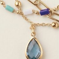 Color Cascade Layered Bracelet - FINAL SALE - Thumbnail 2