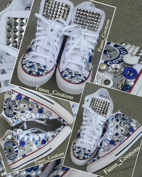 custom dallas cowboys converse