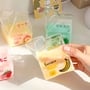 Hot Sales Novelty Half Pint Creamer Milk Cute Carton Glass Cup Coffee Glass Juice Cup Unique Design Pure Handmade Crafts MJ-4