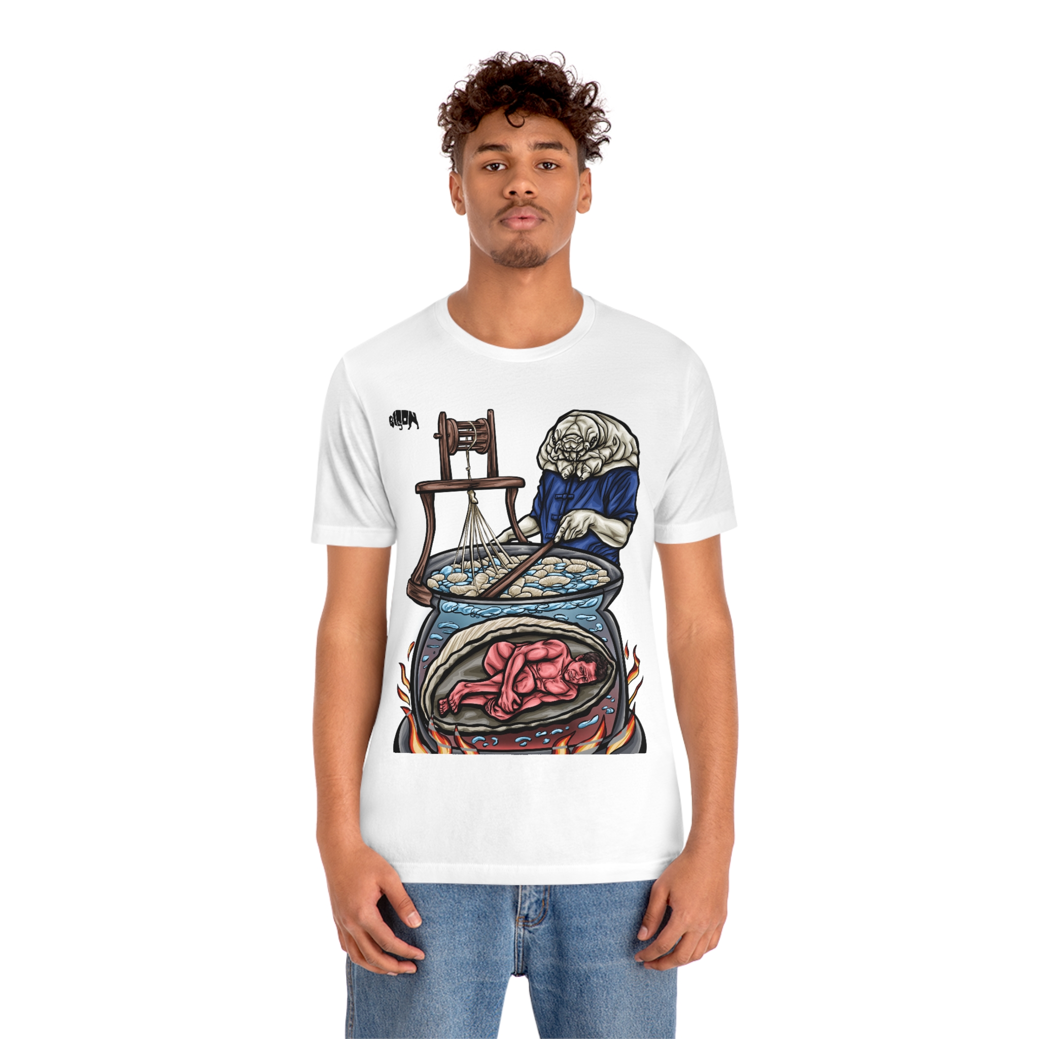 “AS CRUEL AS SILK" White TShirt · CHOICE ART · Online Store Powered by