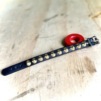 Standard British stud wristband (Gold/Silver/Pink/White Stud Options) - Thumbnail 1