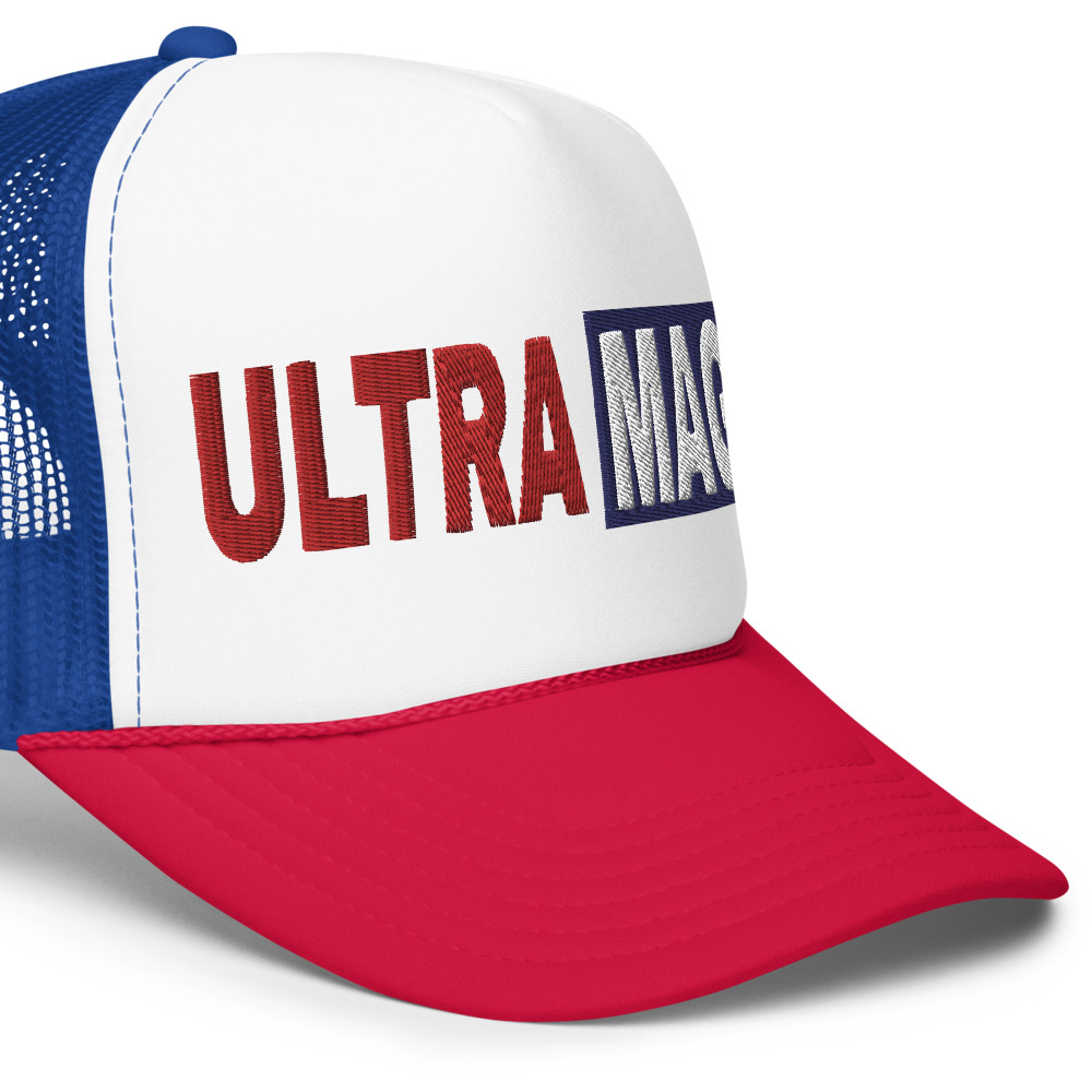 Ultra MAGA Foam Trucker Hat on Storenvy