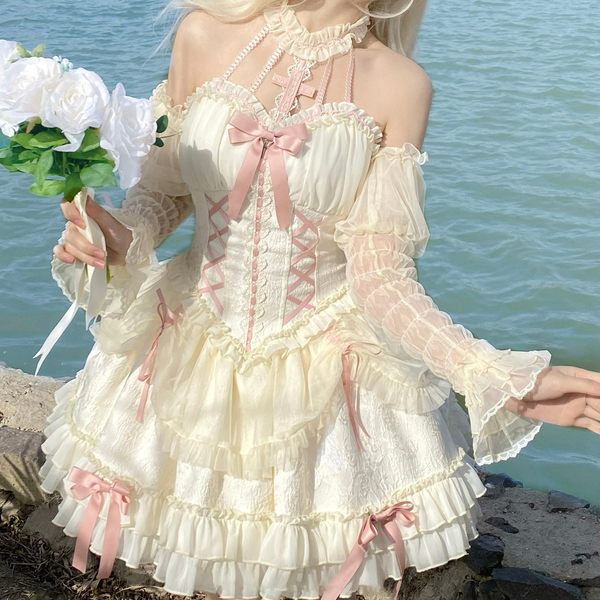 00s coquette リズリサ　バレエコア　fairycore 森ガール 00s coquette リズリサ バレエコア fairycore 森ガール - メルカリ