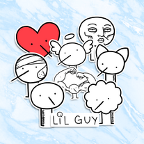 Lil Guy sticker pack (9pc)