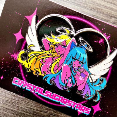Anarchy angels pin
