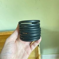 Razors Edge Leather Bands Cuff - Thumbnail 7