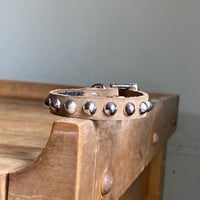 1-Row Mini Standard Cones Champagne Wristband - Thumbnail 1