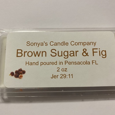 Brown sugar and fig snap bar