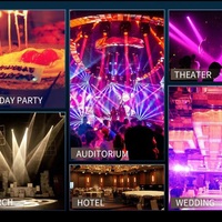 LED Spotlight Stage Effect Lighting DJ Moving Disco Head Lights - Thumbnail 7
