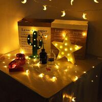 LED String Moon Shaped Light - Thumbnail 5