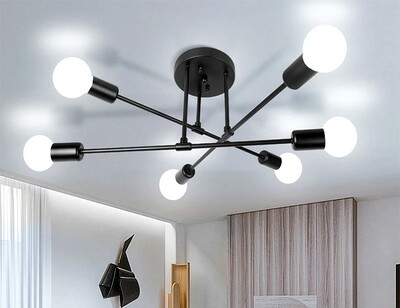 Luxury Retro Chandelier Fixture LED Lighting