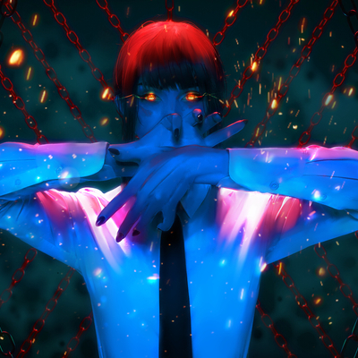 Makima ( chainsaw man ) print 