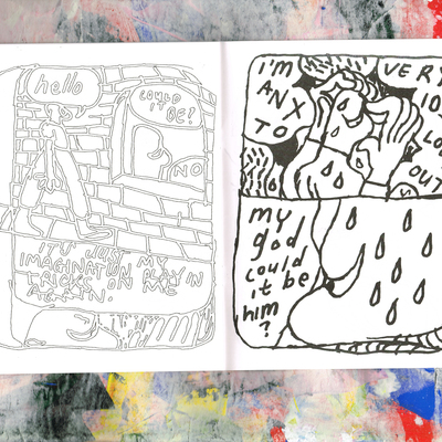 Push/pull by patrick kyle - 32 page b&w zine/comic