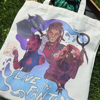 Live in Fantasy Tote  - Thumbnail 1