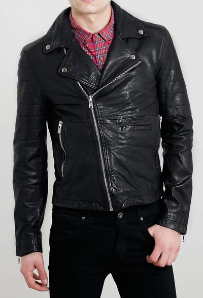 HANDMADE MEN'S LEATHER JACKET, BLACK BIKER LEATHER JACKETS, MEN'S LEATHER JACKET