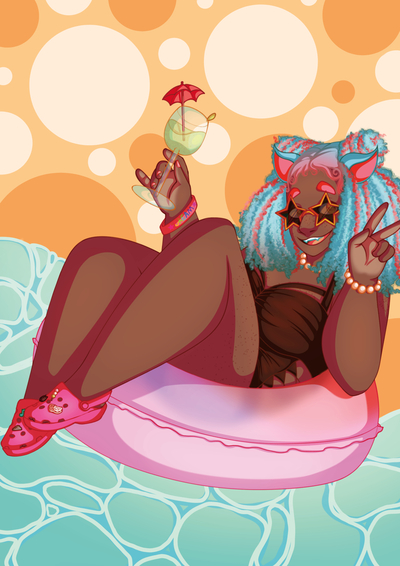 Original Character - YY A4 Print