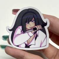 Original Character - The C Stands for Cursed Sticker - Thumbnail 1