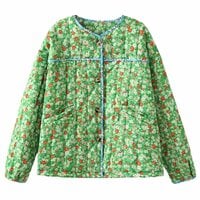 Street Fashion Personalized Printed Cotton Jacket - Thumbnail 2