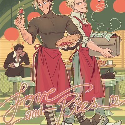 Love & pies print
