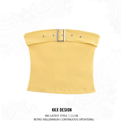 Strapless tube top