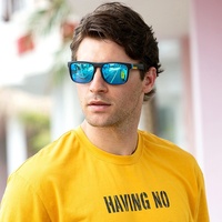   Rectangle Shades Men EyeWear Driving SunGlasses Male/Female Sport/Fishing Men/Women Sunglasses - Thumbnail 4
