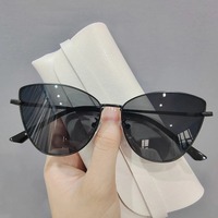  Vintage Cat Eye Sunglasses Sexy Classic Woman Vintage Sun Glasses - Thumbnail 2
