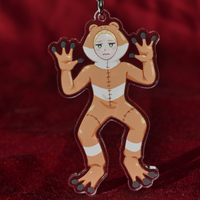 "Froggy Marcille" acrylic charm - Thumbnail 1
