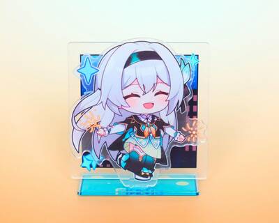 Honkai: Star Rail - Cute Chibi Firefly Acrylic Standee - Perfect companion to cheer you up!
