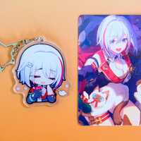 Honkai: Star Rail Exclusive Character Portrait Keychains - Perfect Gift for HSR Fans - Ultra High Quality - Thumbnail 2