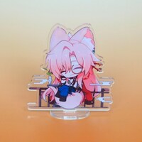 Honkai: Star Rail - Jiaoqiu fan gift 3 item set - Photocard/Standee/Badge - Perfect for Jiaoqiu fans! - Thumbnail 4