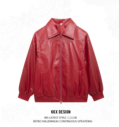 Fashion Loose Long Sleeve Vintage Jacket