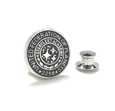 Star Trek Lapel Pin United Federation of Planets Enamel Pin Star Fleet Academy 2258 Cadet Training Badge Graduation Star Trek Cosplay Pin