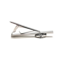 Star Trek Officer Emblem Tie Bar Silver Space Badge Star Trek Cosplay SI FI Wear Starfleet Academy Enamel Tie Clip - Thumbnail 4