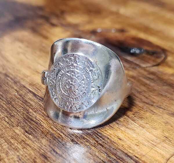 Sterling Silver Spoon Ring -Mexico