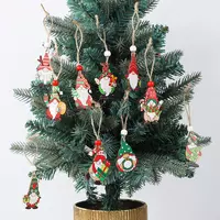  Christmas Tree Decorations - 24Pcs Christmas Tree Hanging Ornament Holiday Xmas Ornaments Christmas Decorations Indoors Home Decor - Thumbnail 1