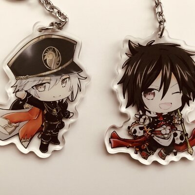 Wuwa/zzz/fe/lbc/tof 2.5" acrylic charms