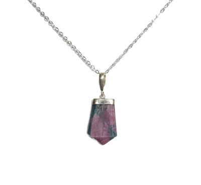 Ruby in Zoisite Necklace