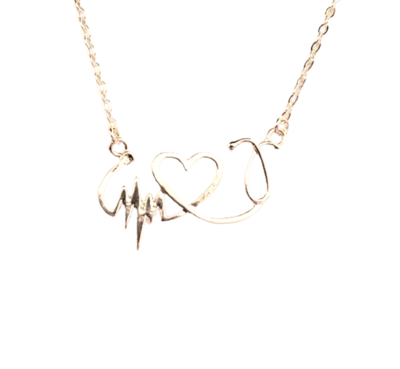 Medical Heartbeat Necklace