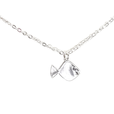 Pisces fish necklace