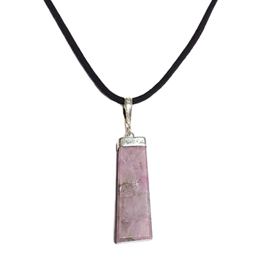 Ruby in zoisite pendant necklace