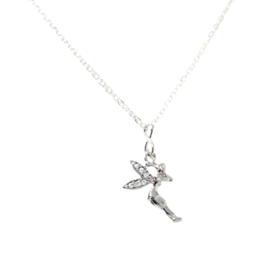 Children's Rhinestone Fairy Necklace