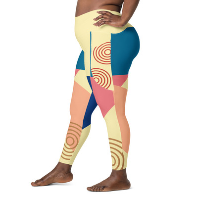 Banana mania leggings with pockets
