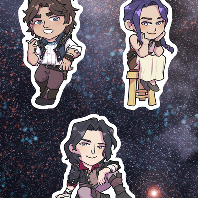 Arcane sticker set