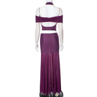 Sexy and elegant halterneck short top and skirt - Thumbnail 2