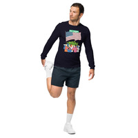 US / Pacific Unisex Long Sleeve Tee - Thumbnail 9