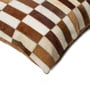 Natural Home Decor Torino Cowhide Pillow | Brown & white | 18"x18" | 676685042644-1