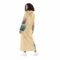 Coral Hoodie Dress Cream - Thumbnail 1